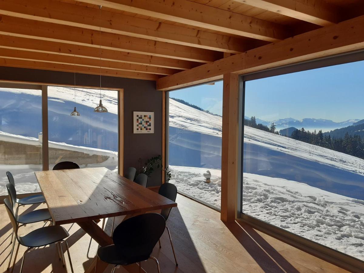 Alpine Dream Chalet With Spa Close To Lake Geneva Les Mosses Eksteriør billede